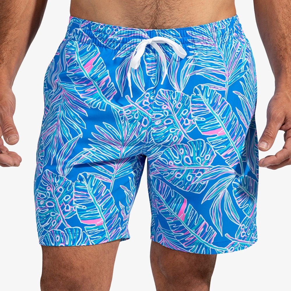 Chubbies Cruise it or Lose it Tropical Print Men's Swim Shorts XXL